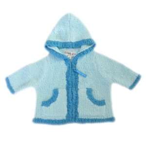  Light Blue Chenille Baby Sweater (0  6 Months): Everything 