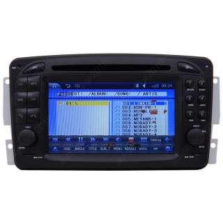 digital tft lcd special car navigation dvd system for mercedes benz c 