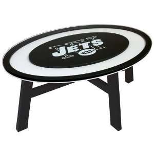  New York Jets Helmet Design Coffee Table: Sports 