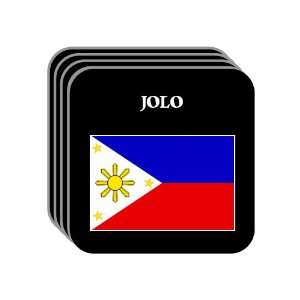  Philippines   JOLO Set of 4 Mini Mousepad Coasters 