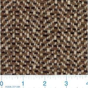   Tweed Wool Pecan/Black Fabric By The Yard Arts, Crafts & Sewing