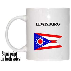  US State Flag   LEWISBURG, Ohio (OH) Mug 