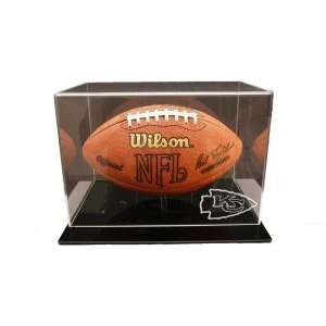  Kansas City Chiefs Black Acrylic Football Display: Sports 