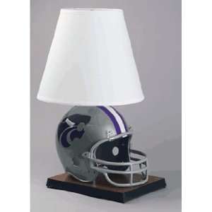  Kansas State Wildcats Deluxe Helmet Lamp: Sports 