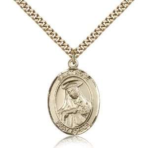  Gold Filled St. Rose of Lima Pendant Jewelry