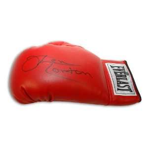 Ken Norton Red Everlast 10 Oz. Leather Boxing Glove Autographed