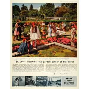   Floral Landscape Architecture   Original Print Ad