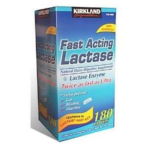    Kirkland Signature Fast Acting Lactase Enzyme 