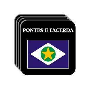  Mato Grosso   PONTES E LACERDA Set of 4 Mini Mousepad 