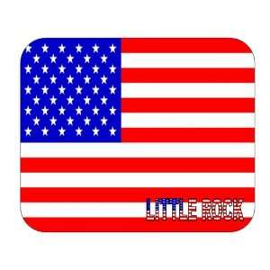  US Flag   Little Rock, Arkansas (AR) Mouse Pad 