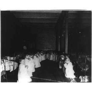  Prayer hour in the nursery,Five Points House of Industry 