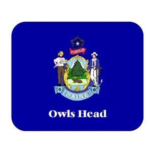  US State Flag   Owls Head, Maine (ME) Mouse Pad 