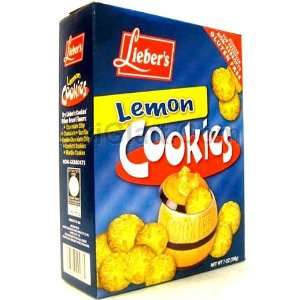 Liebers Gluten Free Lemon Cookies 7 oz  Grocery & Gourmet 