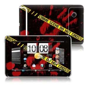  HTC Flyer Skin (High Gloss Finish)   Crime Scene  
