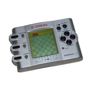   Electronic Handheld Game   E CHESS   By Radio Shack Cat. No 60 2845