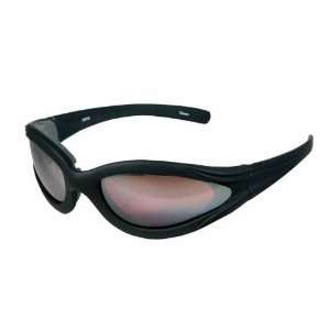  Eye Ride Hugger II Black/Amber Glasses Automotive
