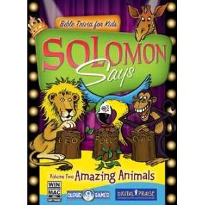  CHRISTIAN COMPUTER GAMES Solomon Says: Bible Trivia For 