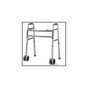  Extra Wide Two Button Walker With Wheels Health 