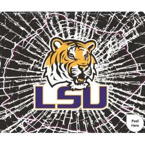  LSU Tigers Shattered Mini Cutz Window Decal Sports 