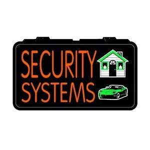  Backlit Lighted Sign   Security Systems