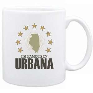    New  I Am Famous In Urbana  Illinois Mug Usa City
