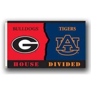  Auburn Tigers / Georgia Bulldogs Rivalry 3 x 5 Flag 