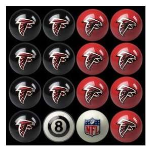    Atlanta Falcons Home vs Away NFL Pool Ball Set: Sports & Outdoors
