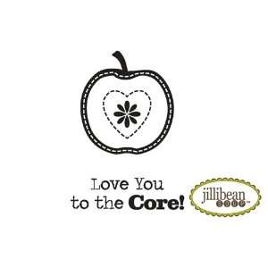  To The Core! Co Branded Itty Bitty Cling Stamp (Unity 