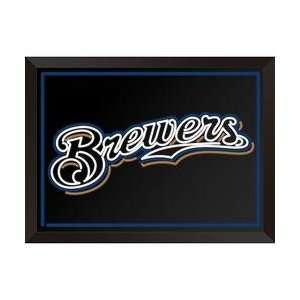  Bel Air Milwaukee Brewers Edge Lit LED Sign Sports 