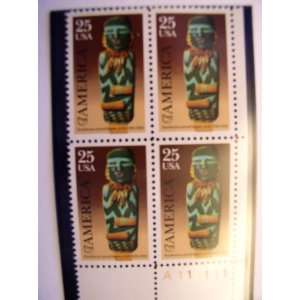  US Postage Stamps, 1989, Pre Colombian Art, S# 2426, Plate 