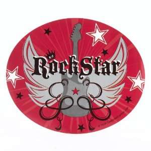  Rock Star Sticker (4) Party Supplies: Toys & Games
