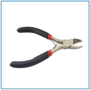 DIY Jewelry Making Tools 1x Side Cutting Pliers, Iron, Nickel Color 