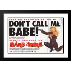  Barb Wire 20x26 Framed and Double Matted Movie Poster 