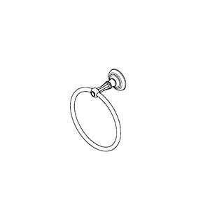  Water Decor Grand Petite Traditional Towel Ring  