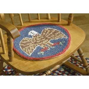    14 Wool Hooked Chair Pad, Compare at $25.00