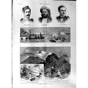  1888 Sikkim India Fort Ling Tu Floods Galicia Said Tapp 
