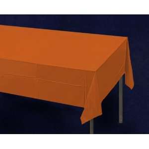  Orange Plastic Tablecloth: Home & Kitchen