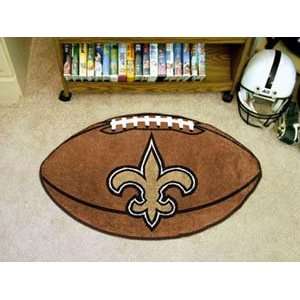  New Orleans Saints Football Throw Rug (22 X 35): Sports 