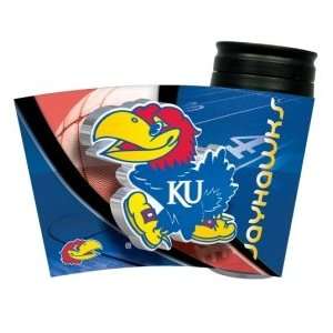  Kansas Jayhawks Insulated Travel Mug: Sports & Outdoors