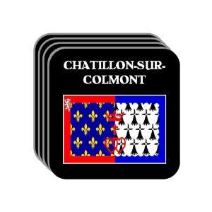  Pays de la Loire   CHATILLON SUR COLMONT Set of 4 Mini 