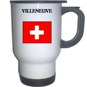 Switzerland   VILLENEUVE White Stainless Steel Mug