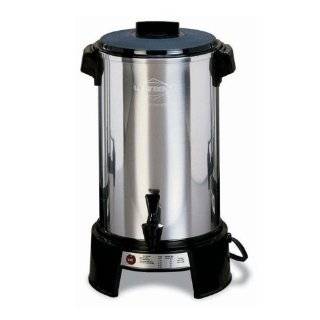 West Bend 36 Cup Coffee Urn, Polished Aluminum:  Kitchen 