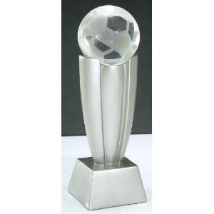  Soccer Crystal Spinner Award