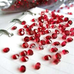   crimson red diamond confetti wedding party decoration Toys & Games