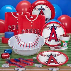  Los Angeles Angels Baseball Deluxe Party Pack for 18 Toys 