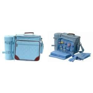  Deluxe Insulated Baby Pack w/Blanket Blue Kitchen 
