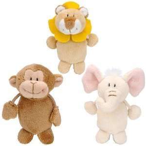  FAO Schwarz Baby Animal Finger Puppets Baby