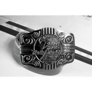   BELT BUCKLE WITH LEATHER BELT/STRAP By HARLEY