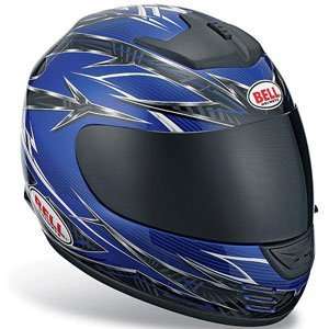  Bell Arrow Motorcycle Helmet Matrix Blue: Automotive