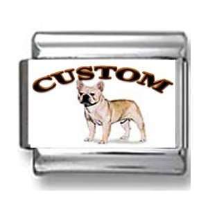  French Bulldog Custom Photo Italian Charm: Jewelry